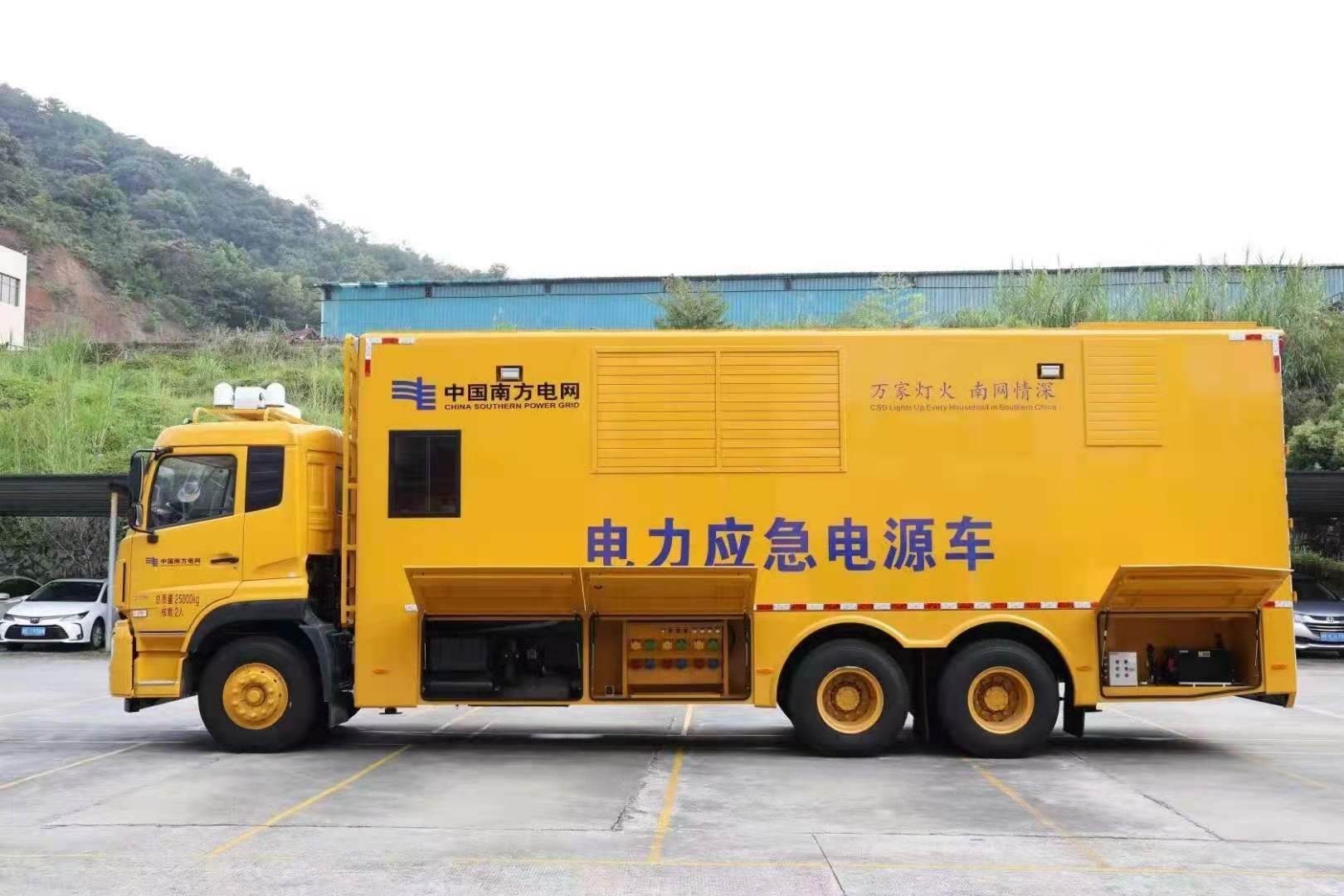 海口安康大型柴油发电机发电车UPS电源出租租赁